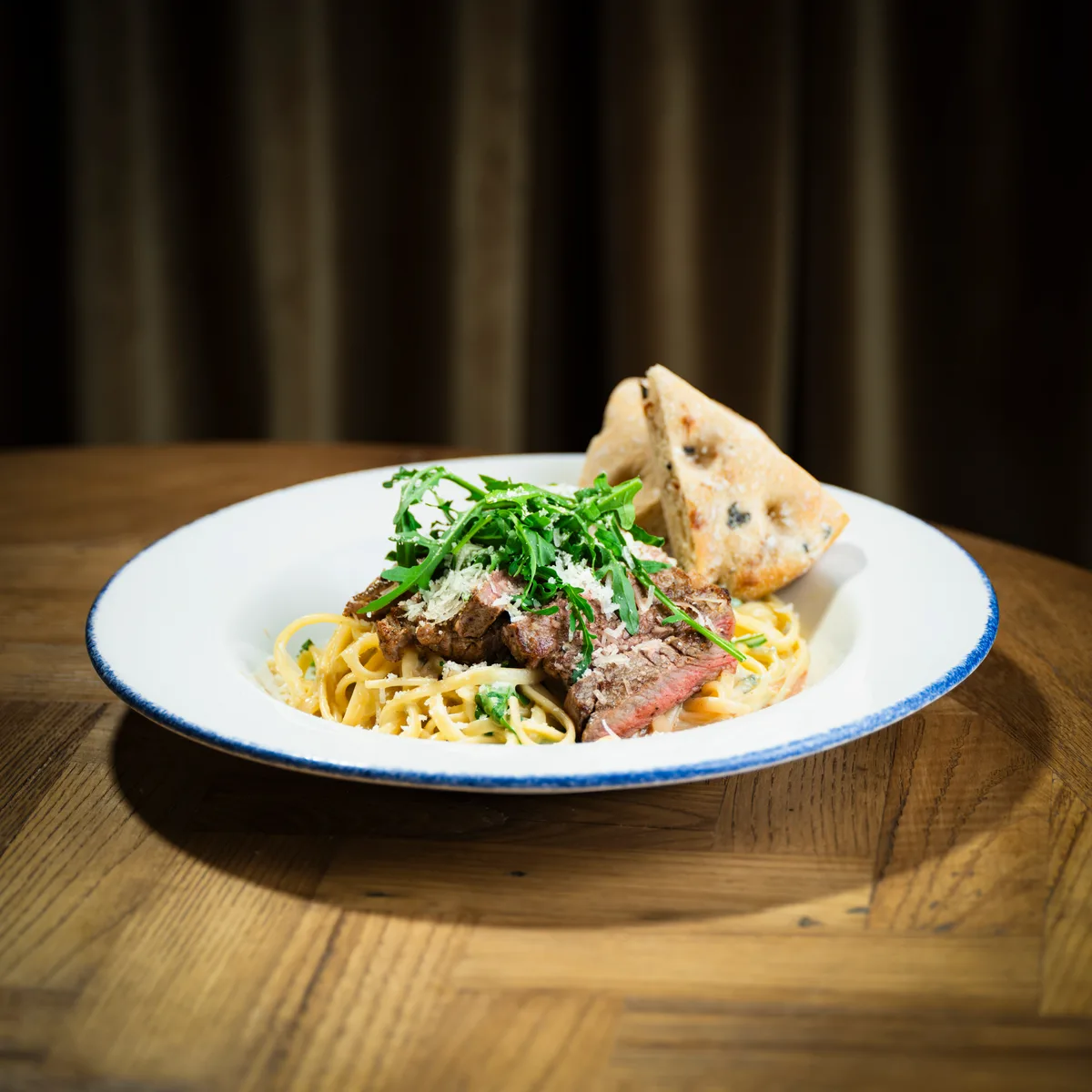 Pasta Gorgonzola Entrecôte