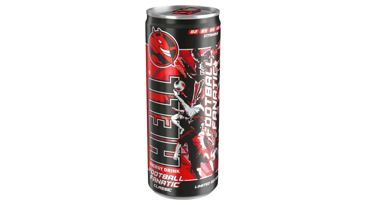 HELL Classic tuttifruttiizű koffeintartalmú szénsavas ital 0,25l