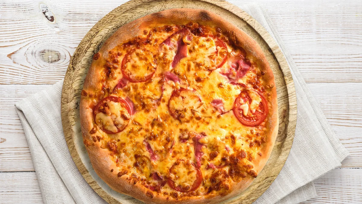 Smoky pizza