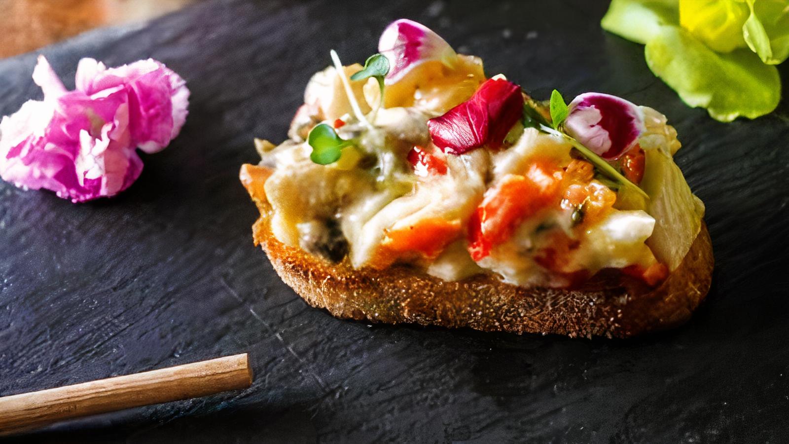 King Crab Bruschetta