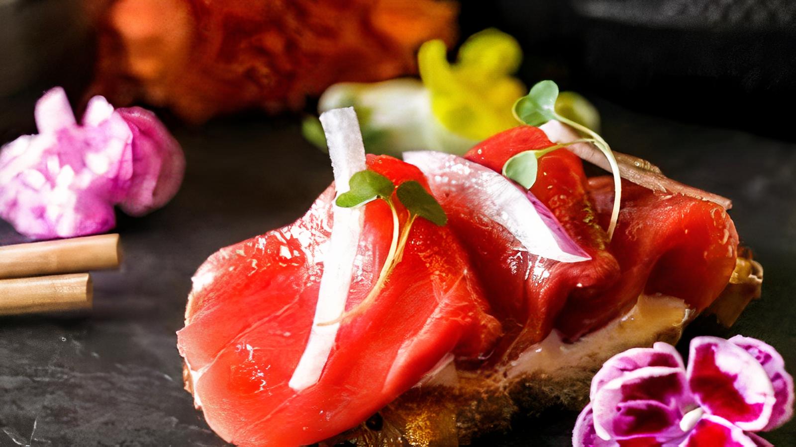 Maguro Bruschetta