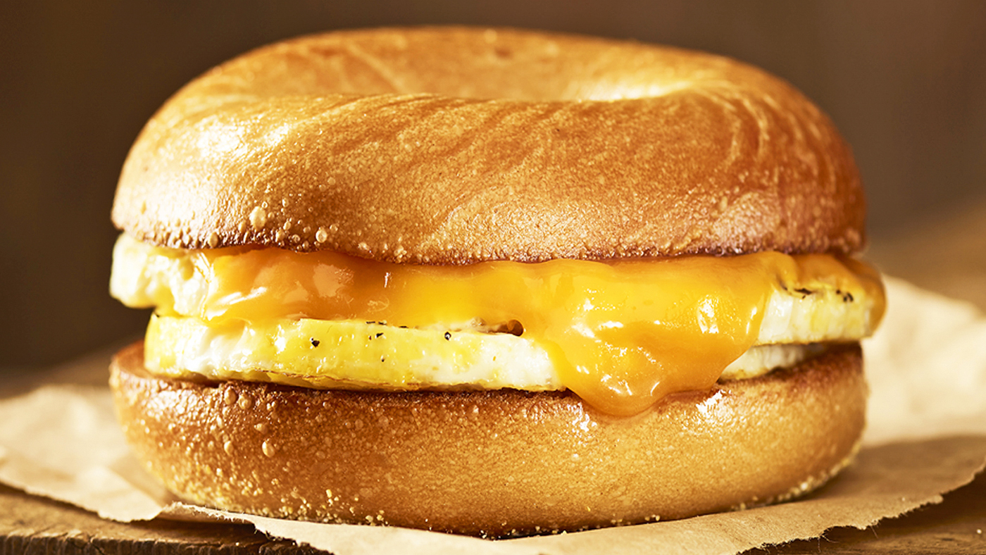 Cheddar Cheese Egg Sandwich