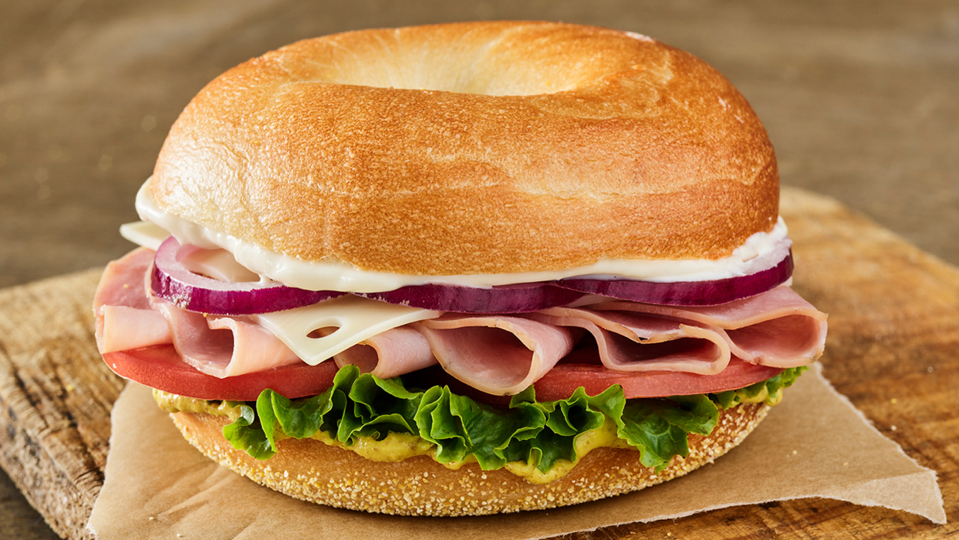 Ham and Swiss Sandwich