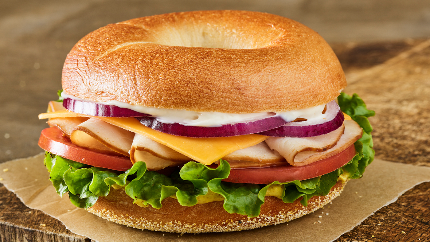 Turkey and Cheddar Sandwich