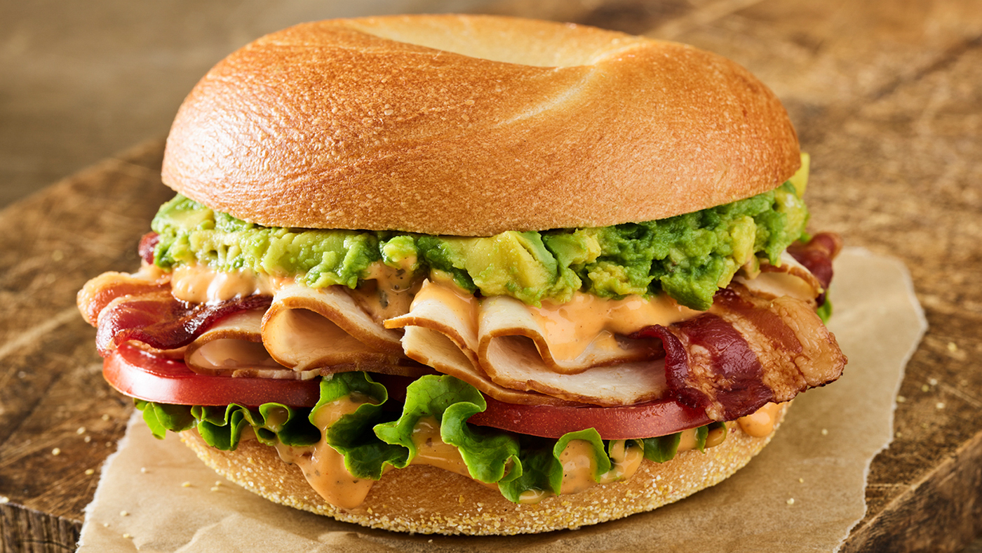 Turkey, Bacon and Avocado Sandwich