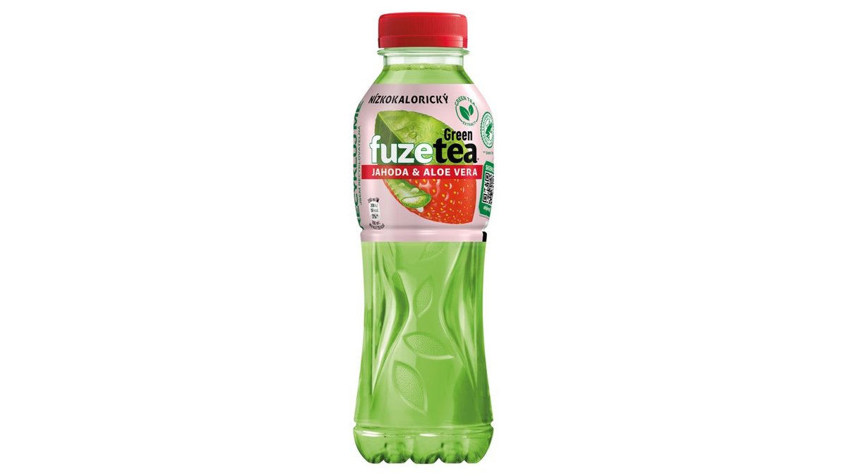 Fuze zea zelený jahoda a aloe 0,5 l
