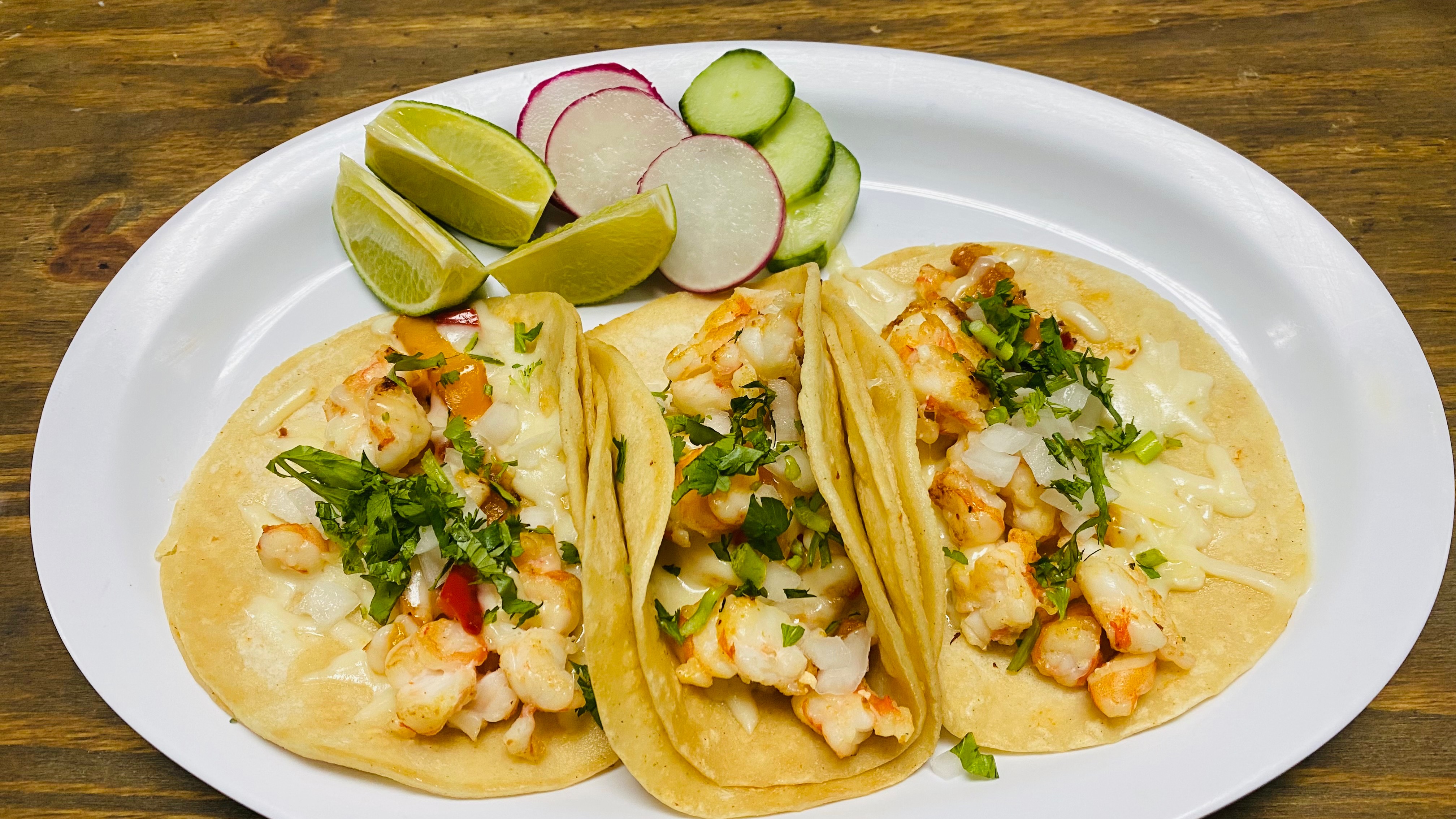 Shrimps tacos