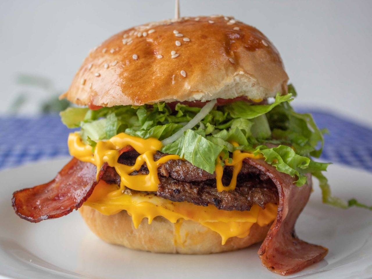 Combo Hamburguesa Doble Torta