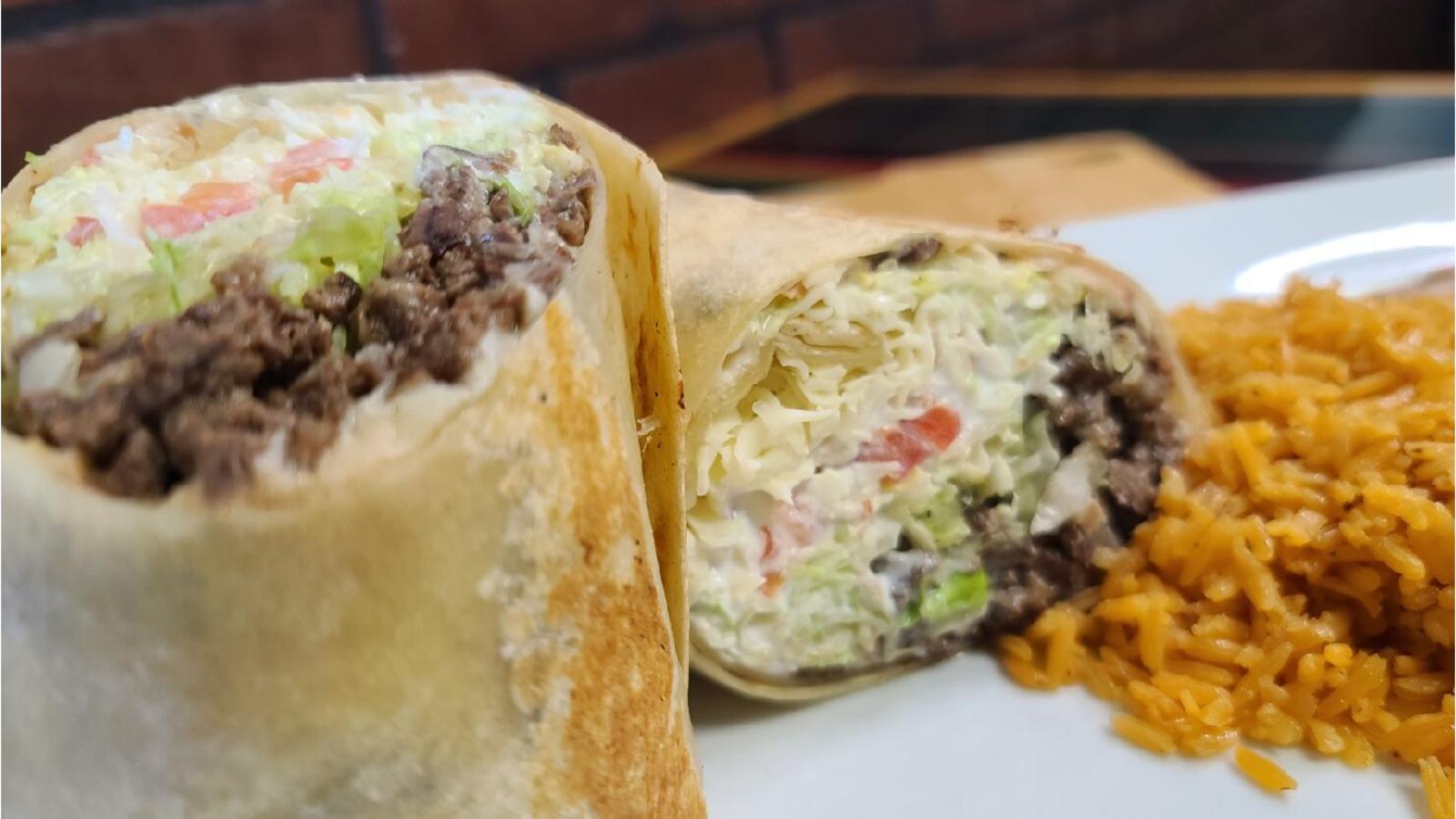 Burrito de Carne Asada / Skirt Steak Burrito