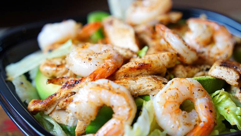 Chicken and Shrimp Salad