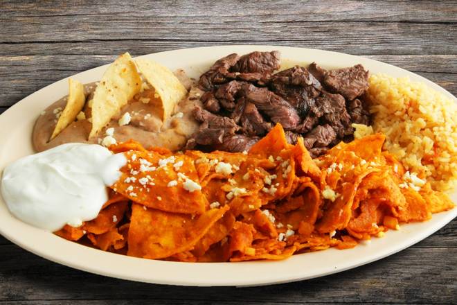 Chilaquiles Con Carne
