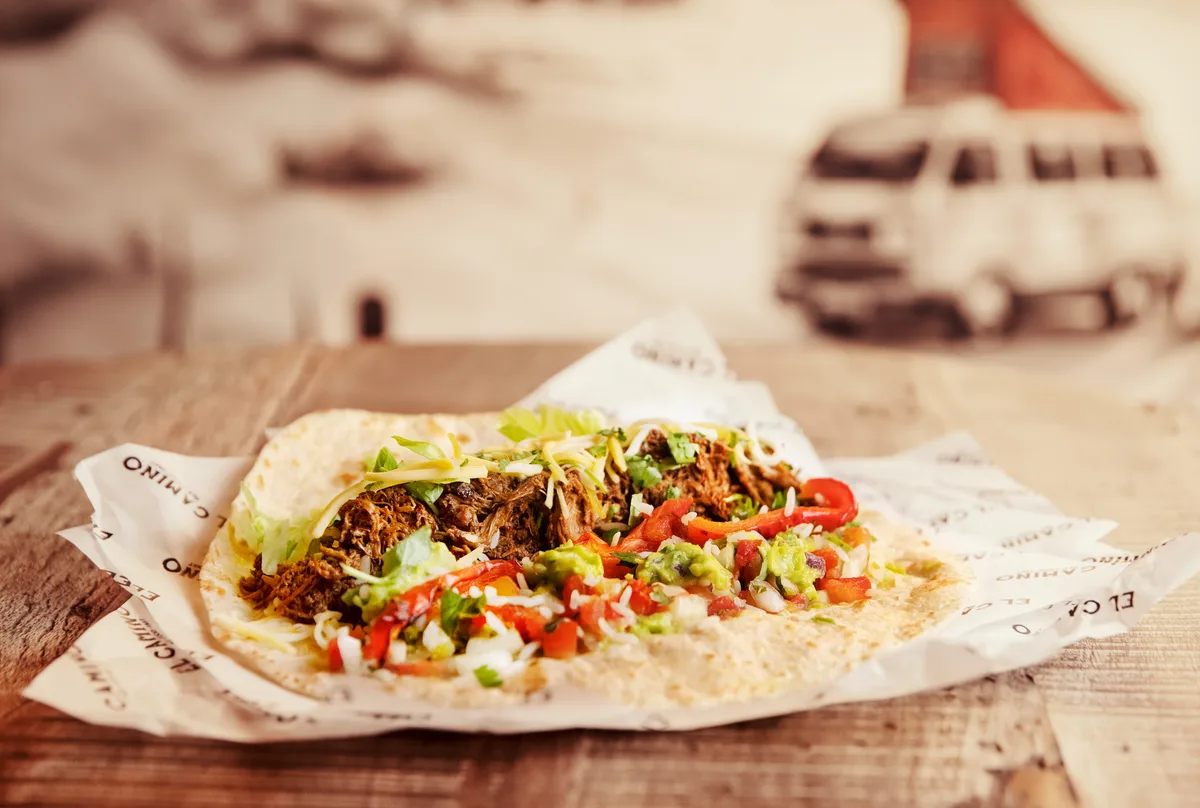 Barbacoa Beef Burrito