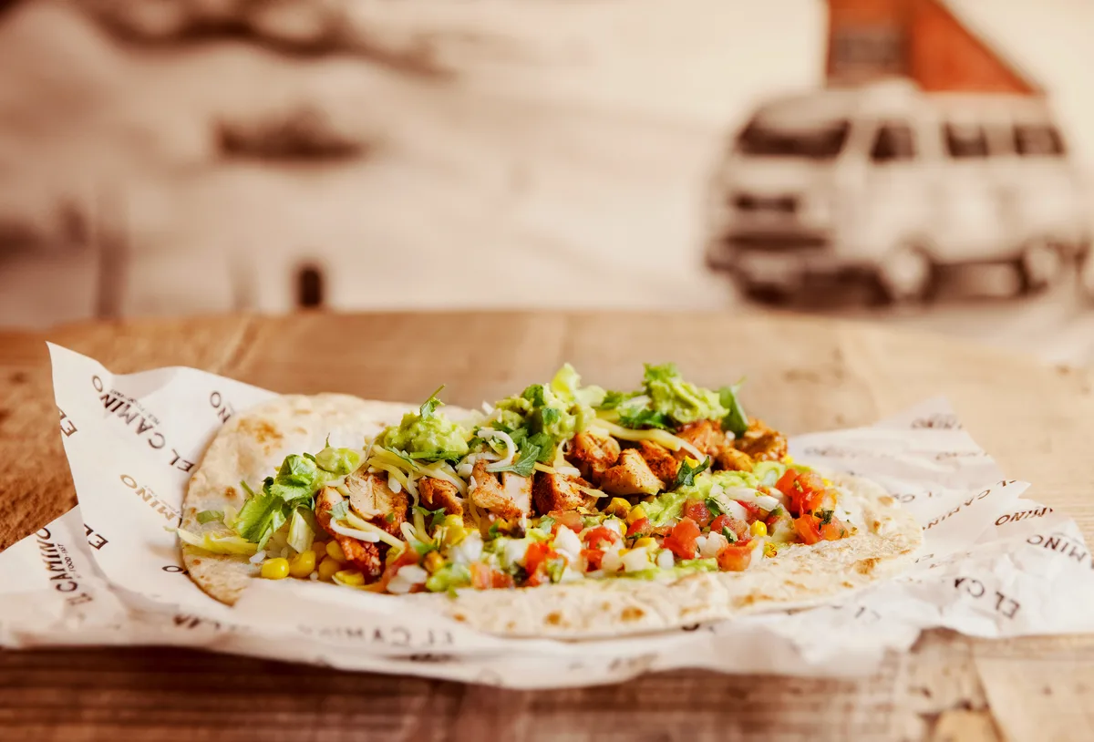 Classic Chicken Burrito