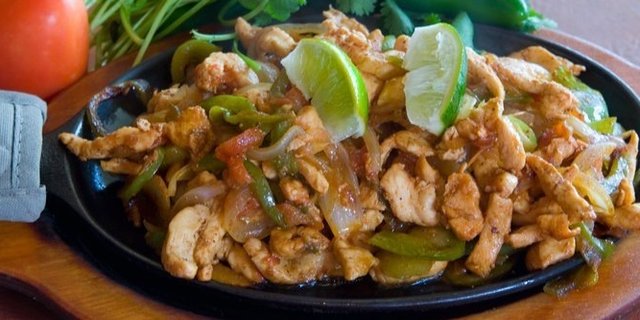 Fajitas Buffet Style Lunch