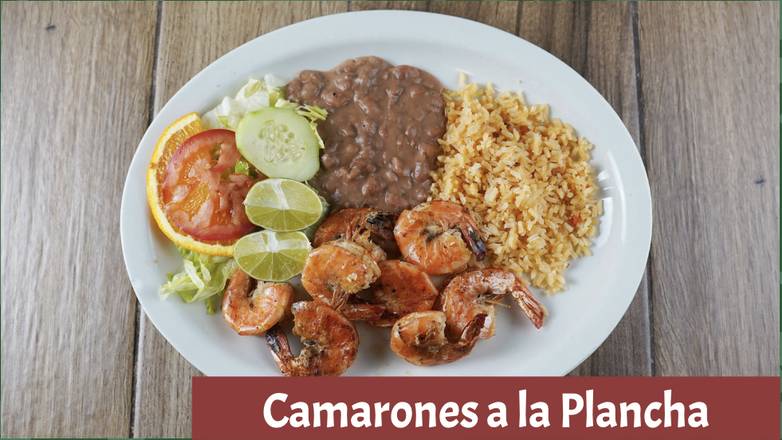 Camarones a la Plancha