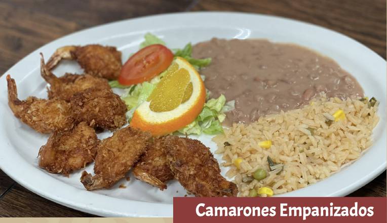 Camarones Empanizados