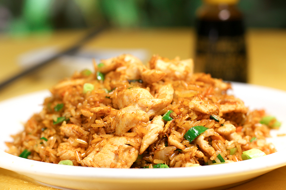 Arroz Frito con Pollo