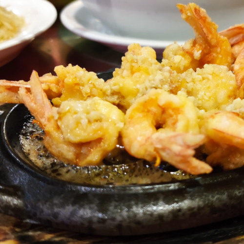 Camarones Medianos Al Ajillo