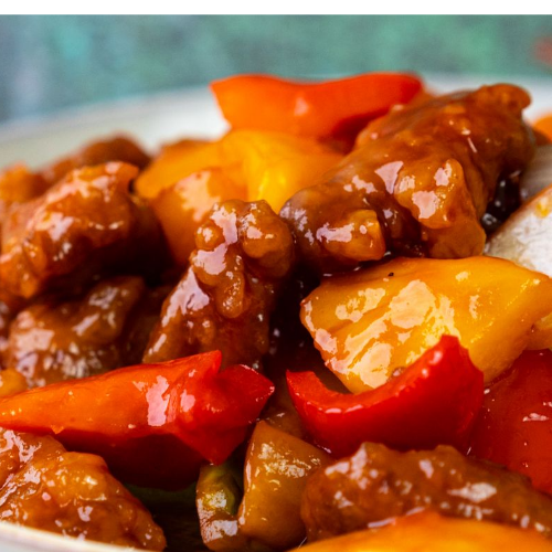 Cerdo en Salsa Agridulce
