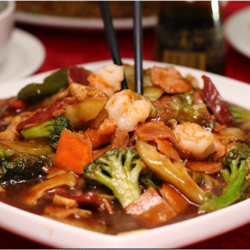 Chop Suey en Salsa Especial