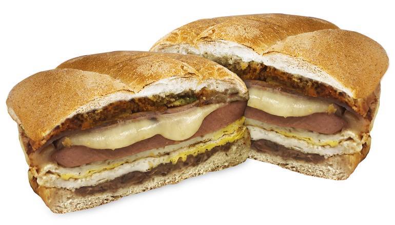 Super Gallo Breakfast Torta (Super Gallo Torta de Desayuno)