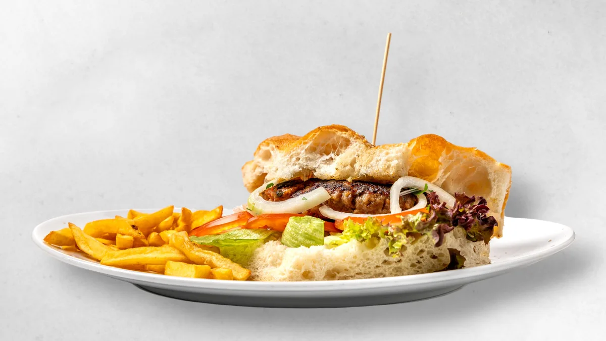 Bifteki-Burger