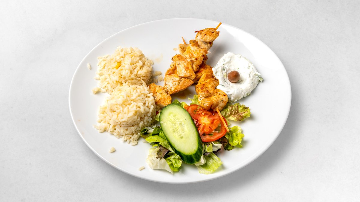 Souvlaki vom Grill