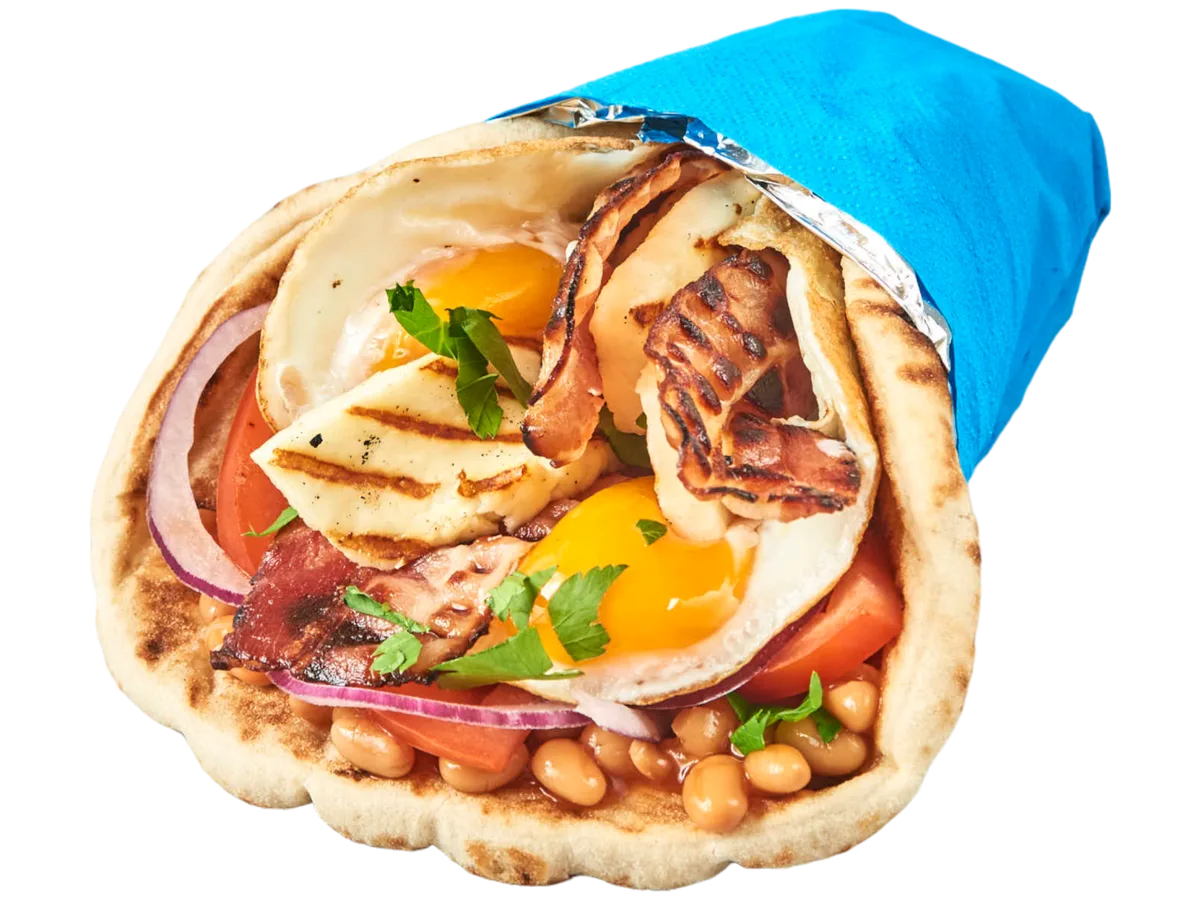 English Breakfast Gyros