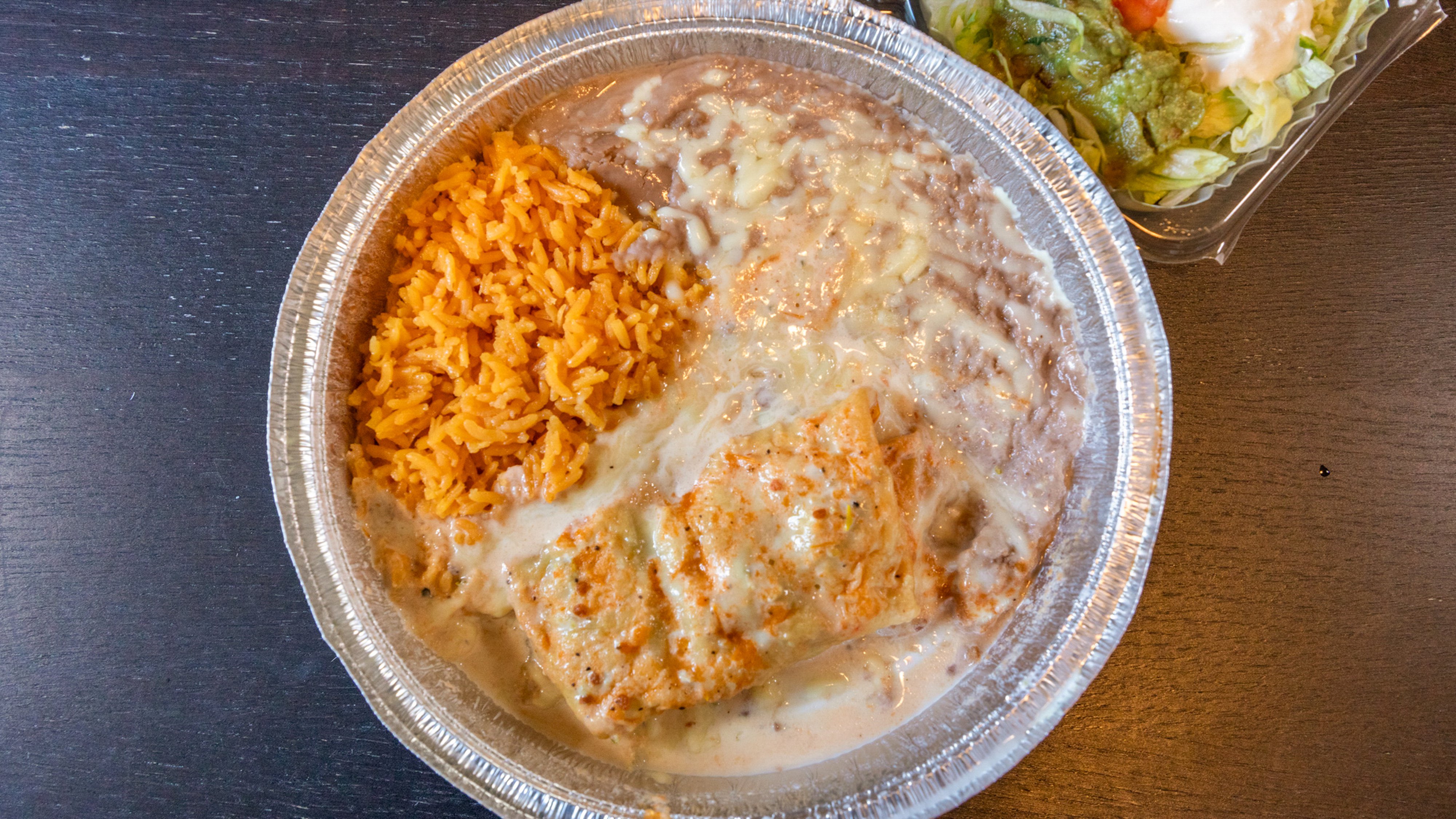 1. Lunch Chimichanga
