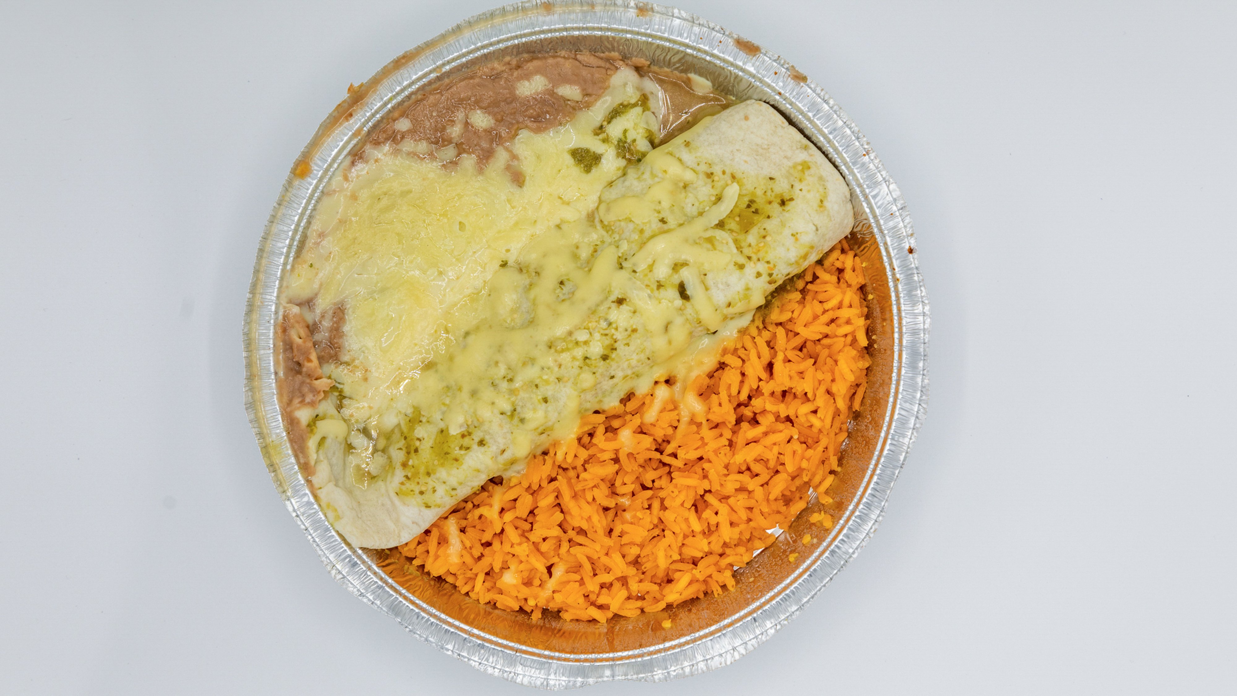 11. Chile Verde Burrito