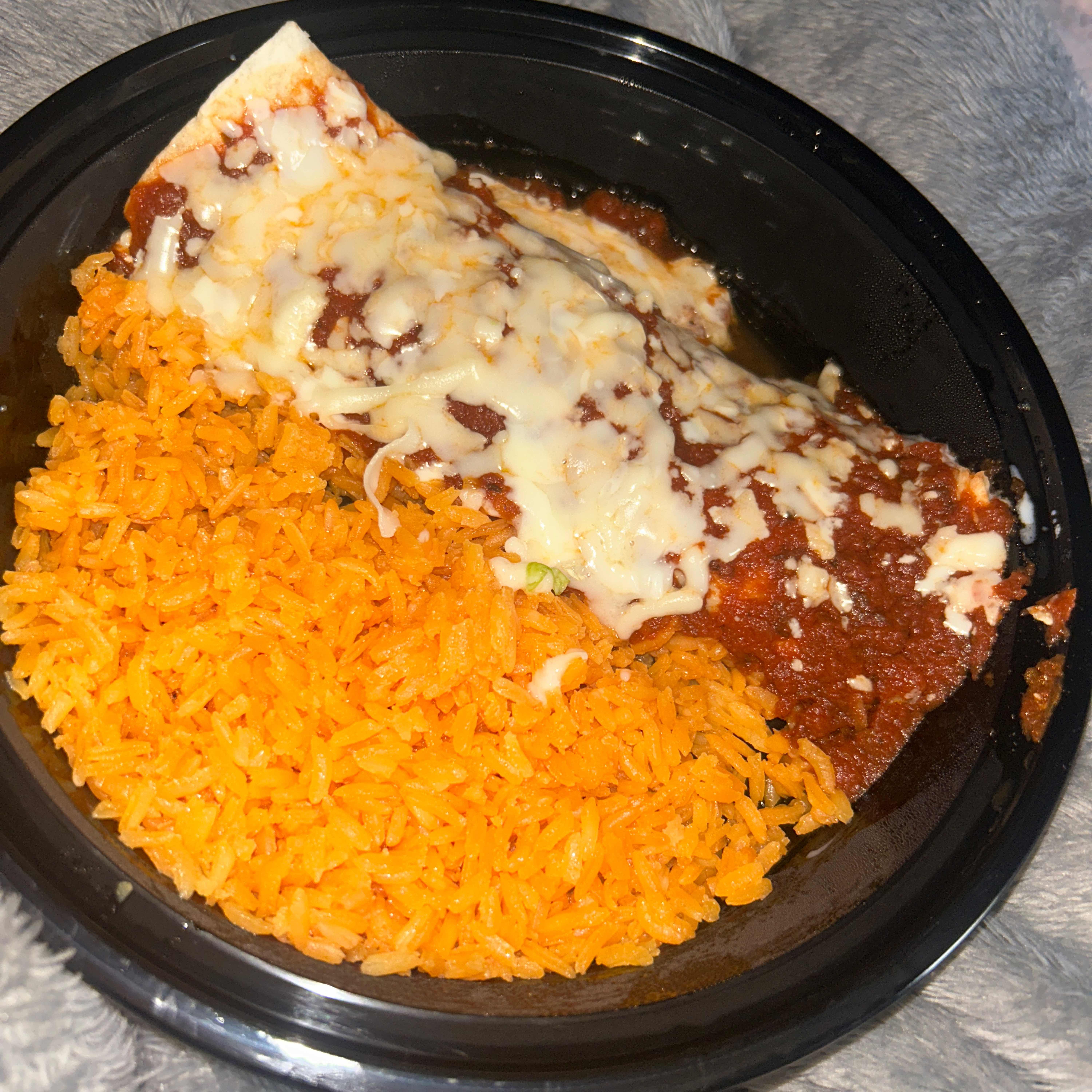 2. Burrito and Rice