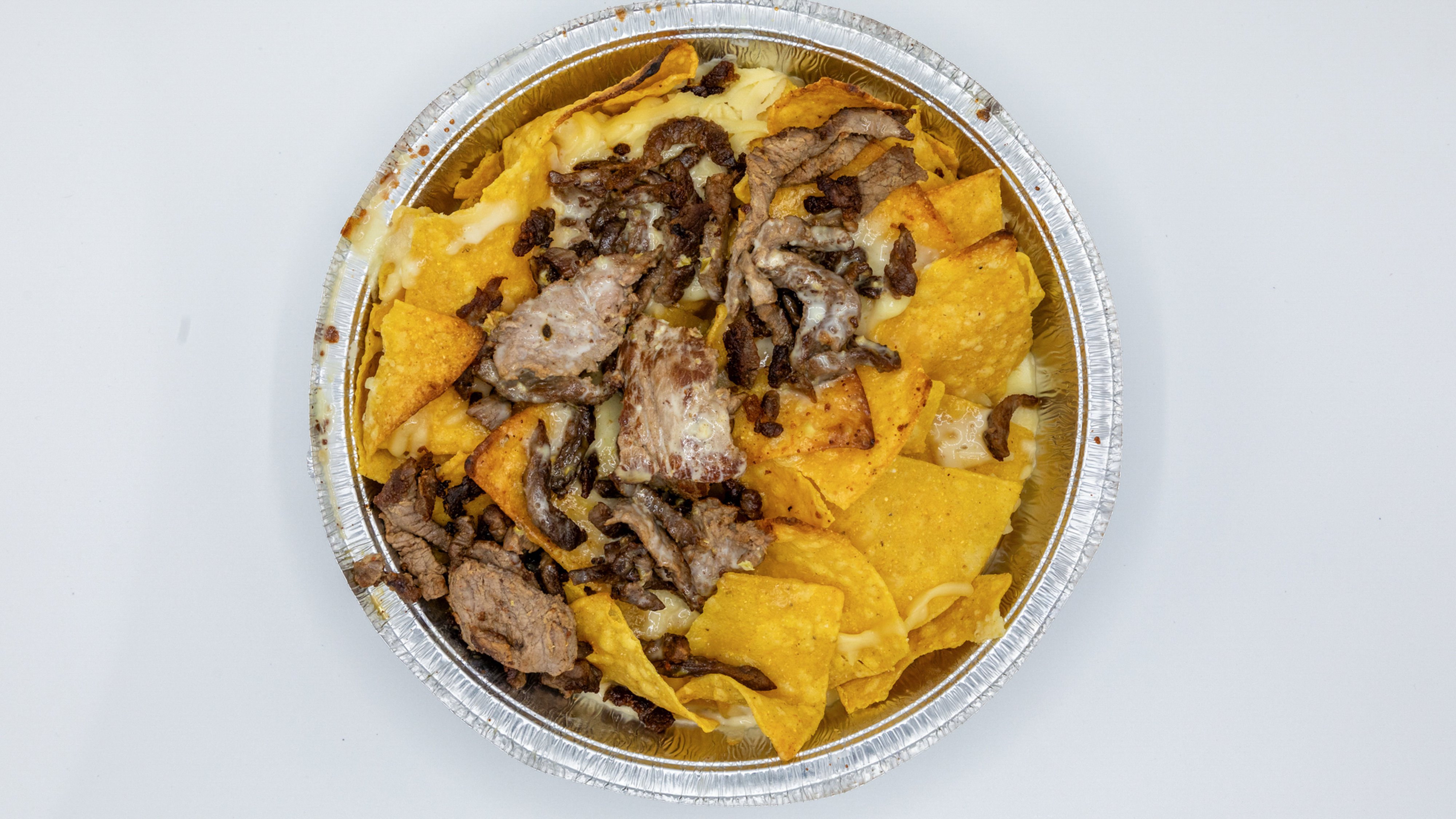 Grilled Chicken or Steak (Nachos)
