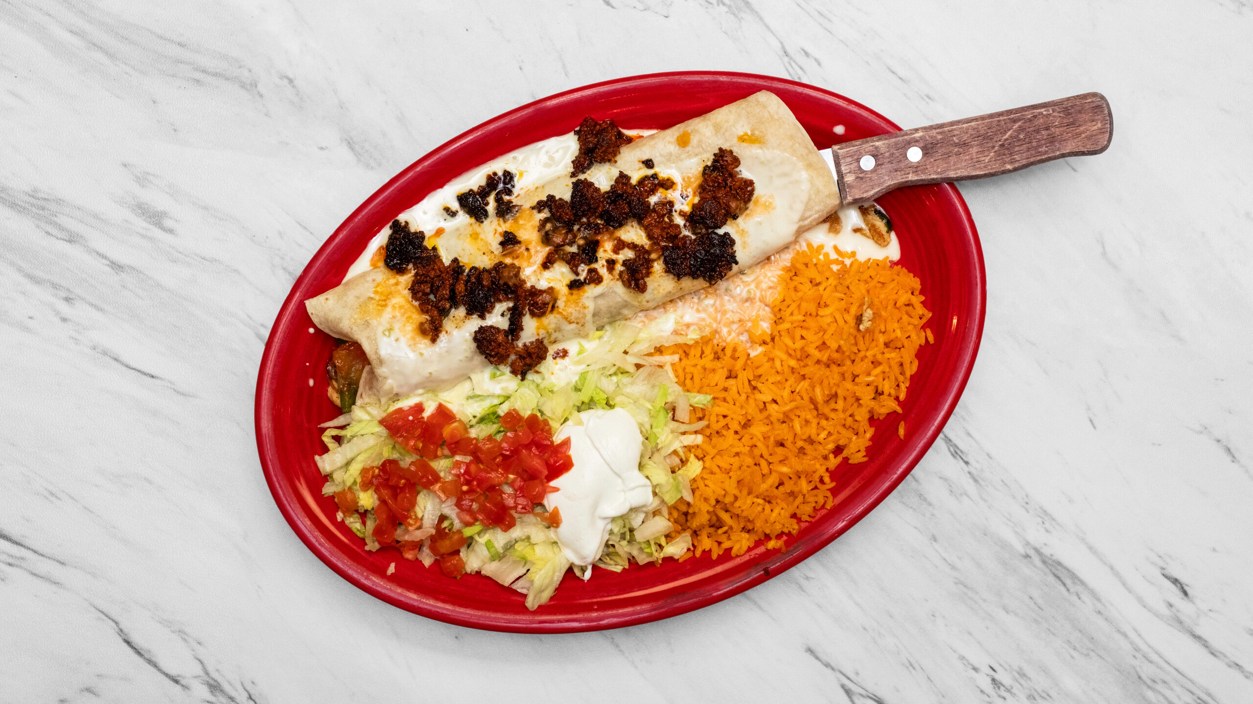 Grilled Spicy Burrito