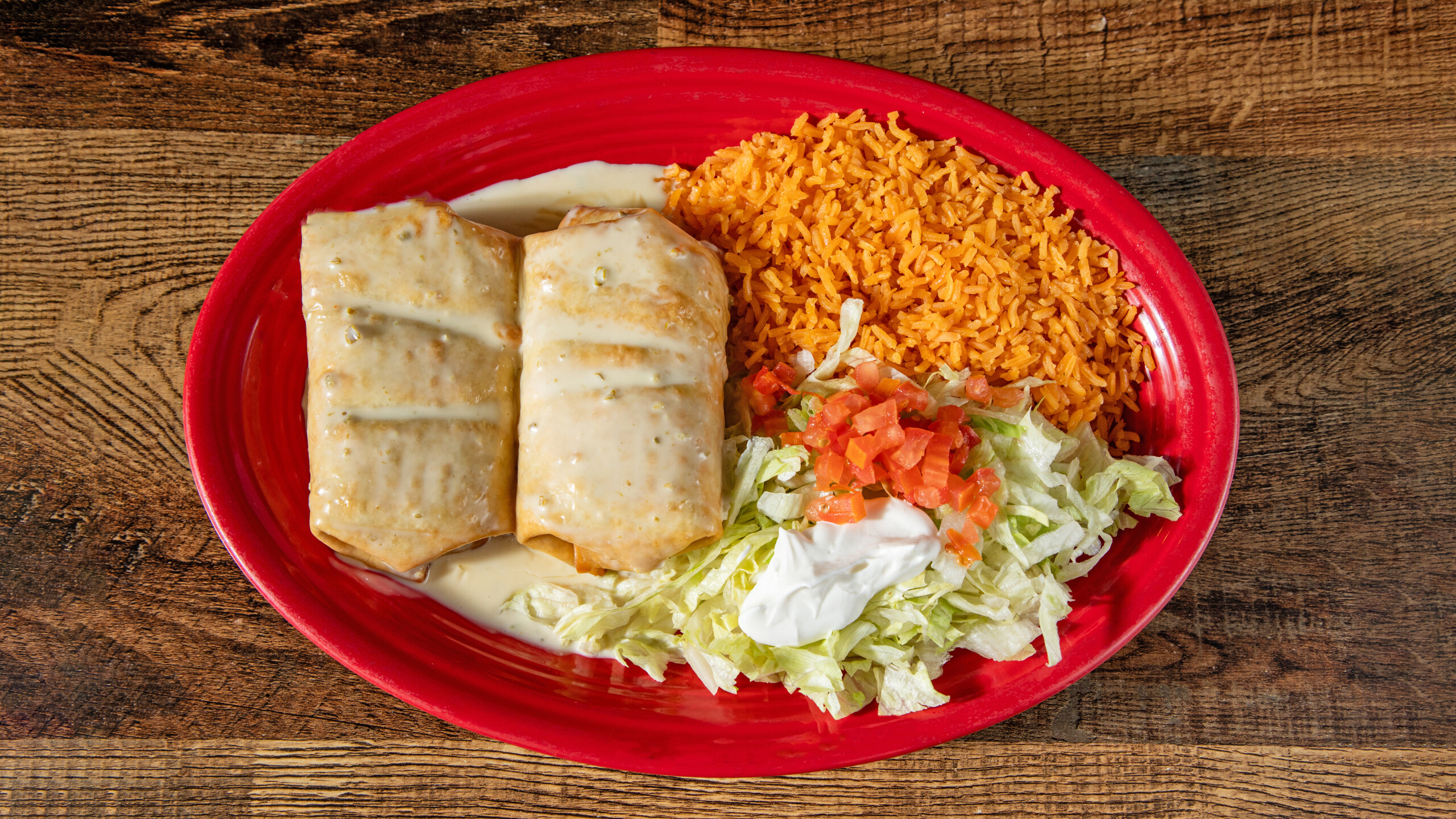 Seafood Chimichanga