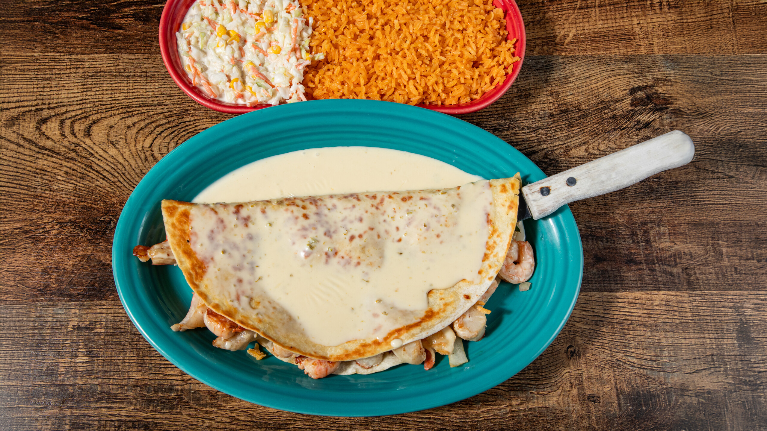 Seafood Quesadila