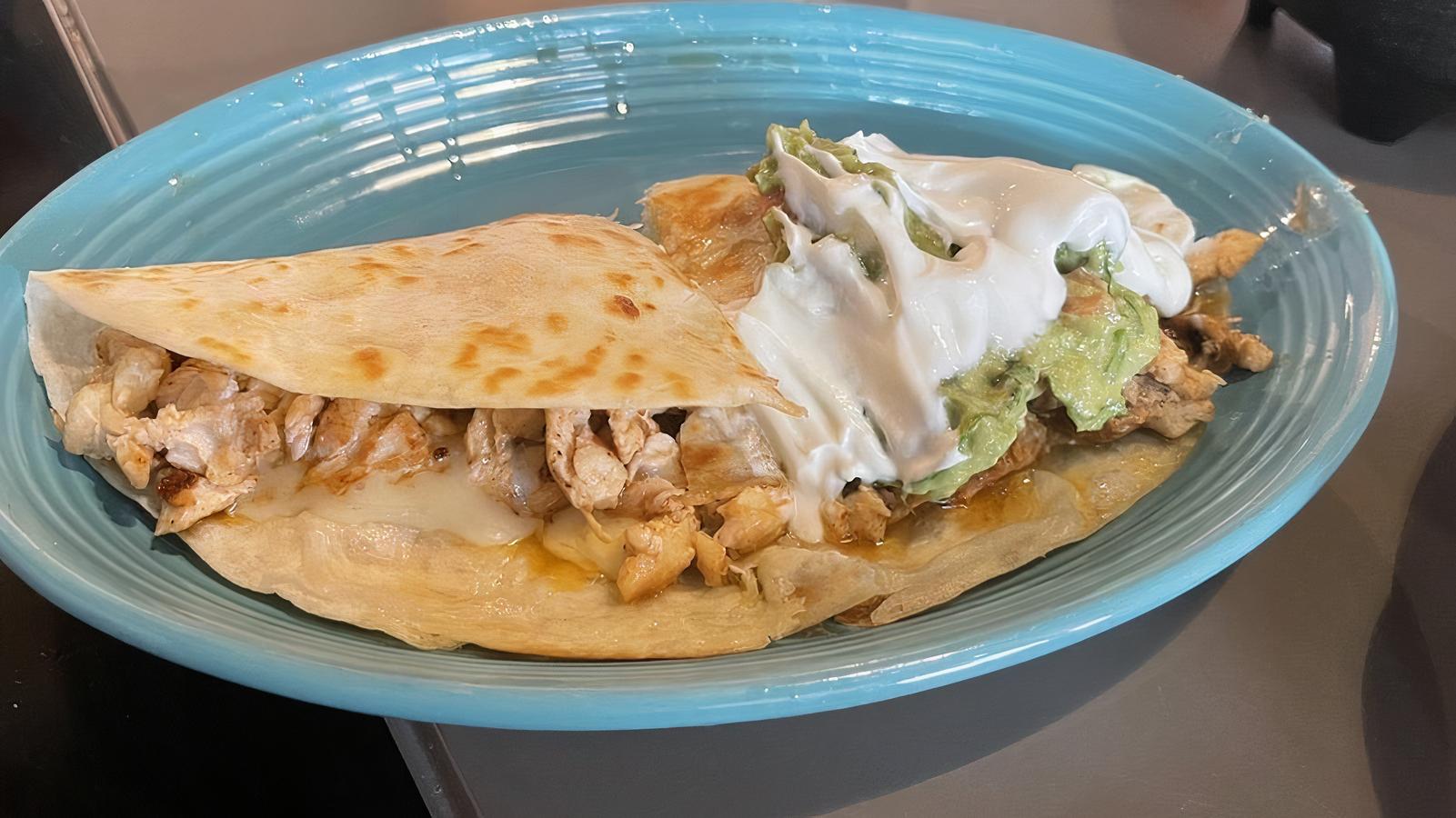 Grilled Chicken Lite Quesadilla
