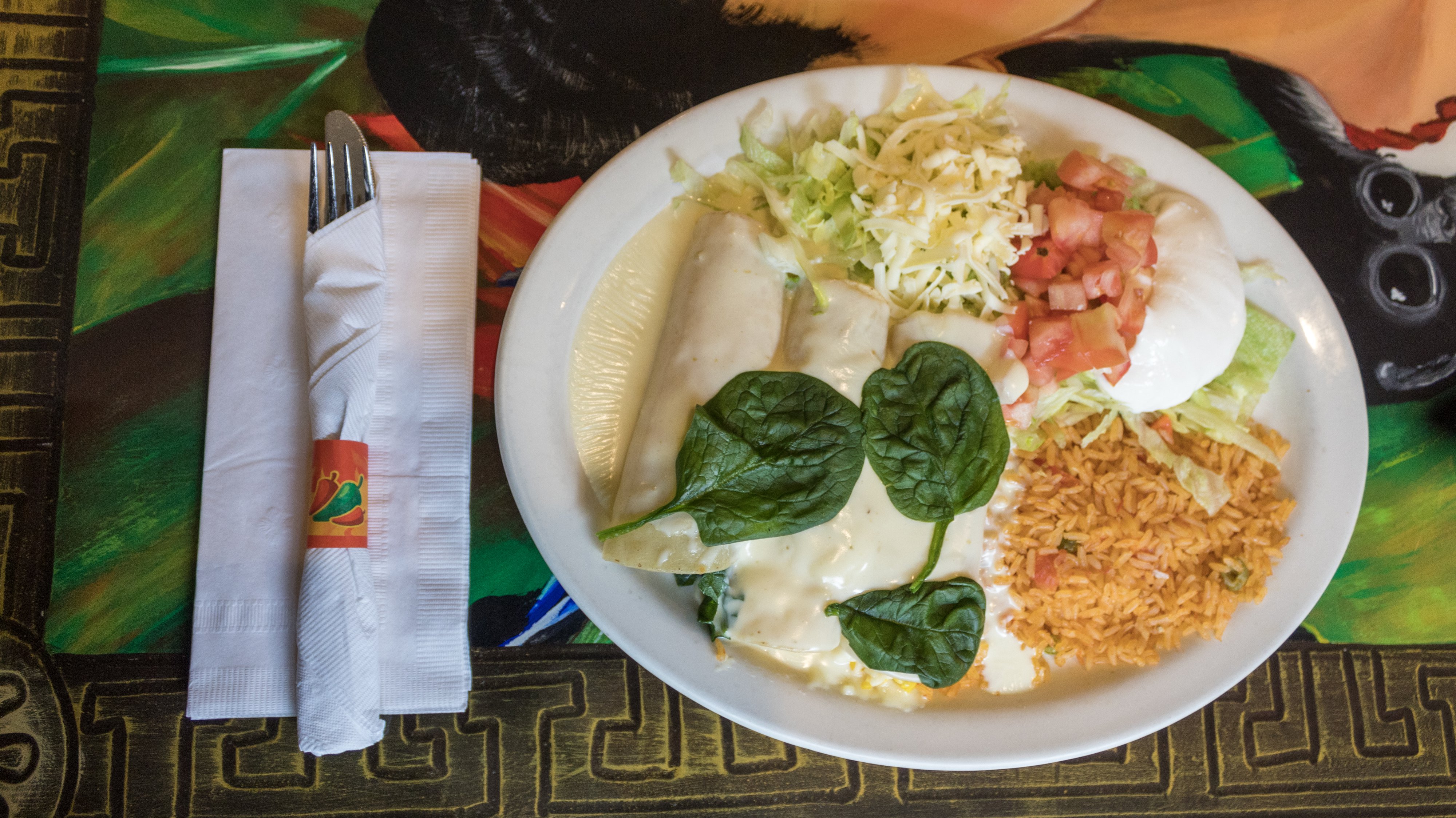 Seafood Enchiladas
