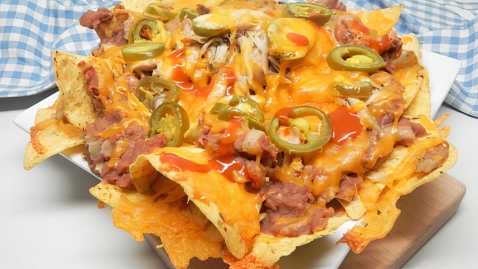 Beans Nachos
