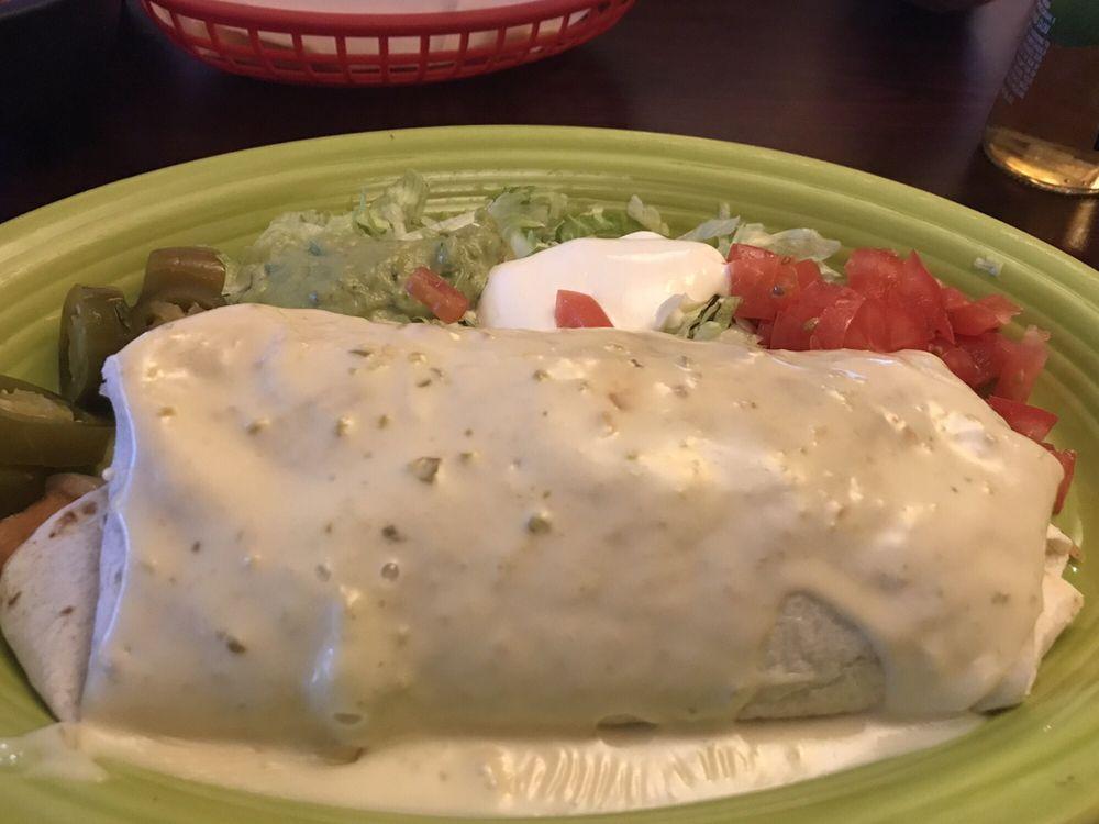 Beef and Nacho Cheese Burrito