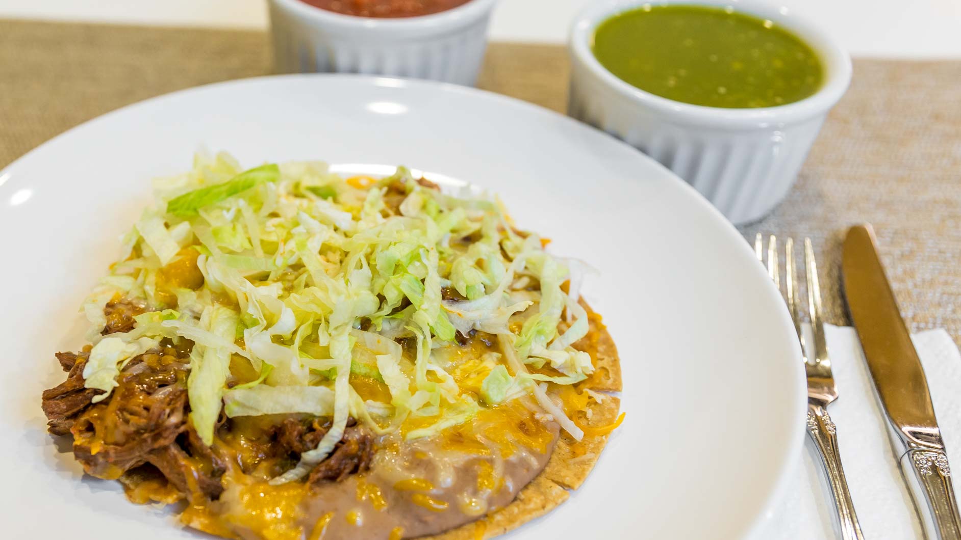 Beef Tostadas