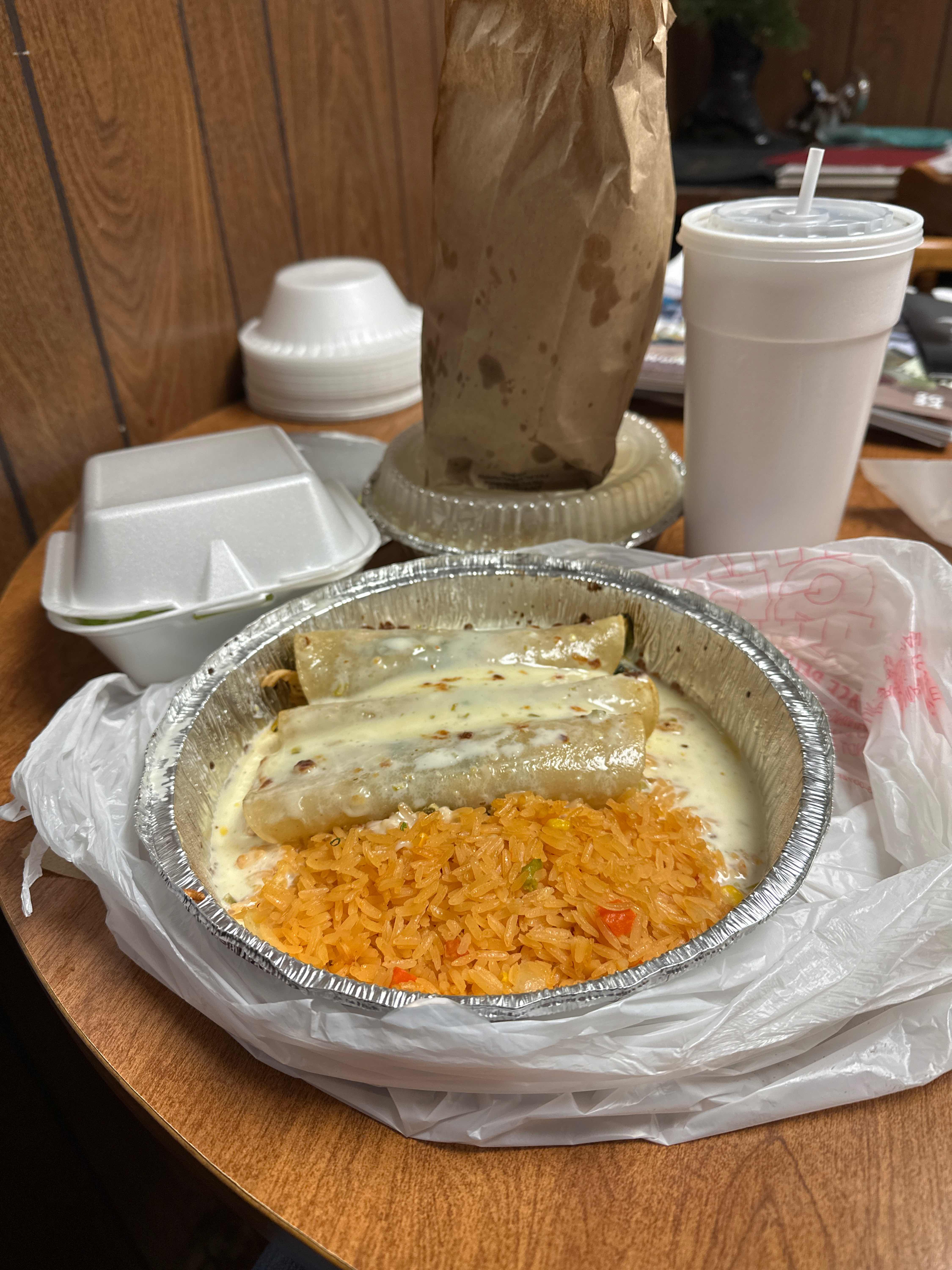 Spinach Enchiladas