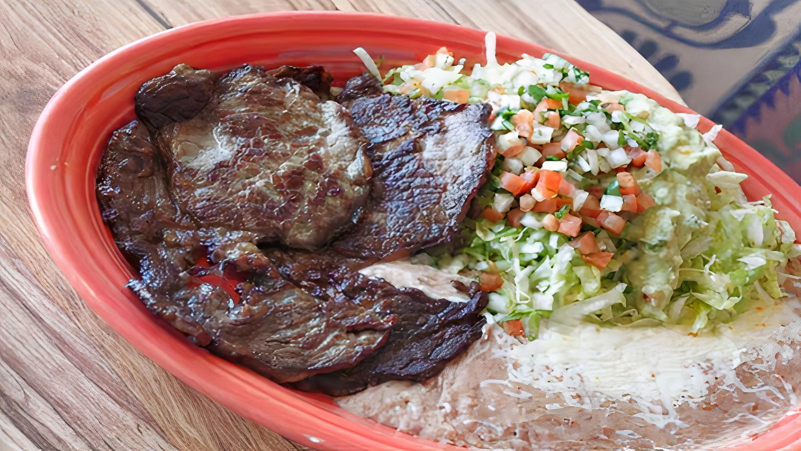 Steak A La Tampiqueña