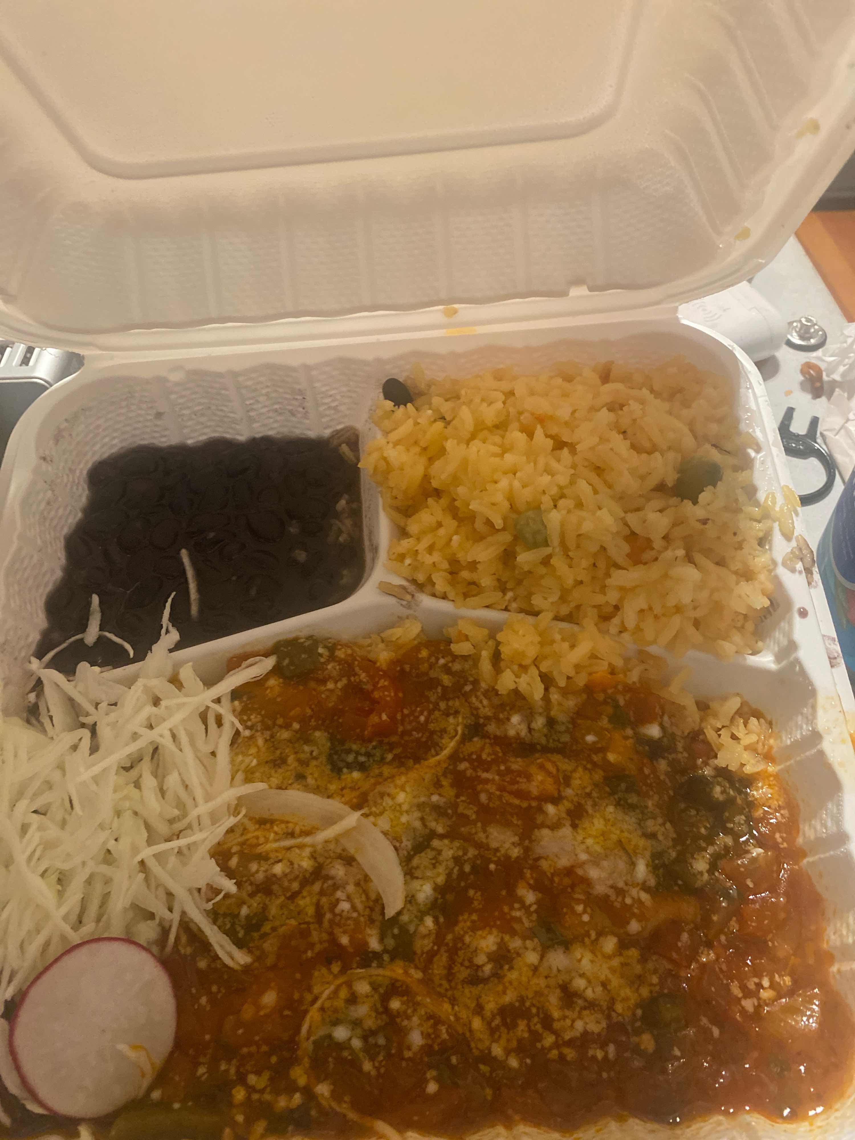 Enchiladas Rancheras