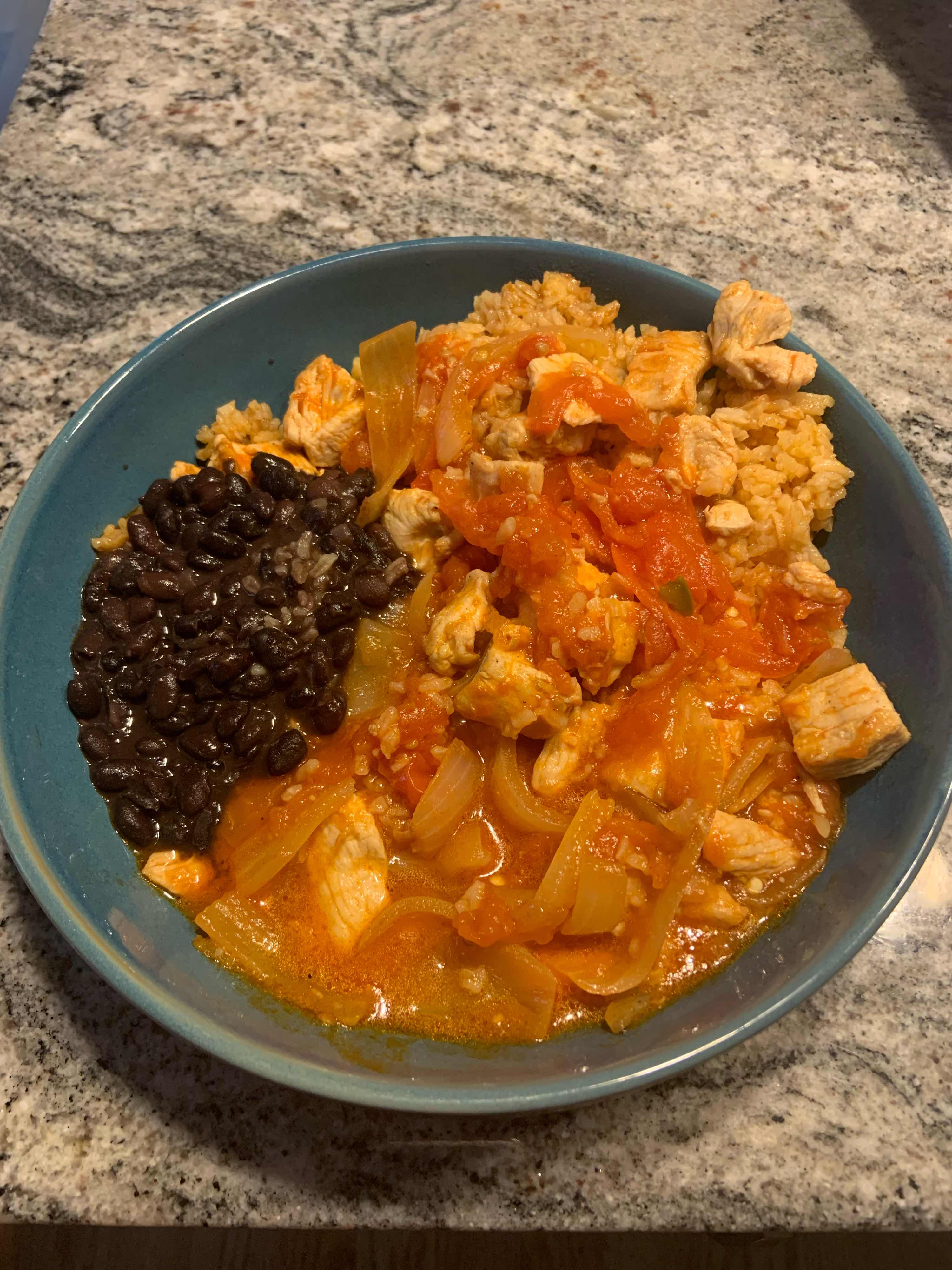 Pollo a La Mexicana