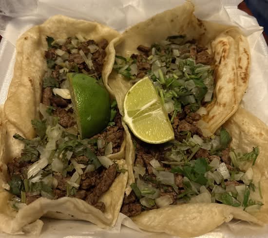 4. Tacos A La Mexicana