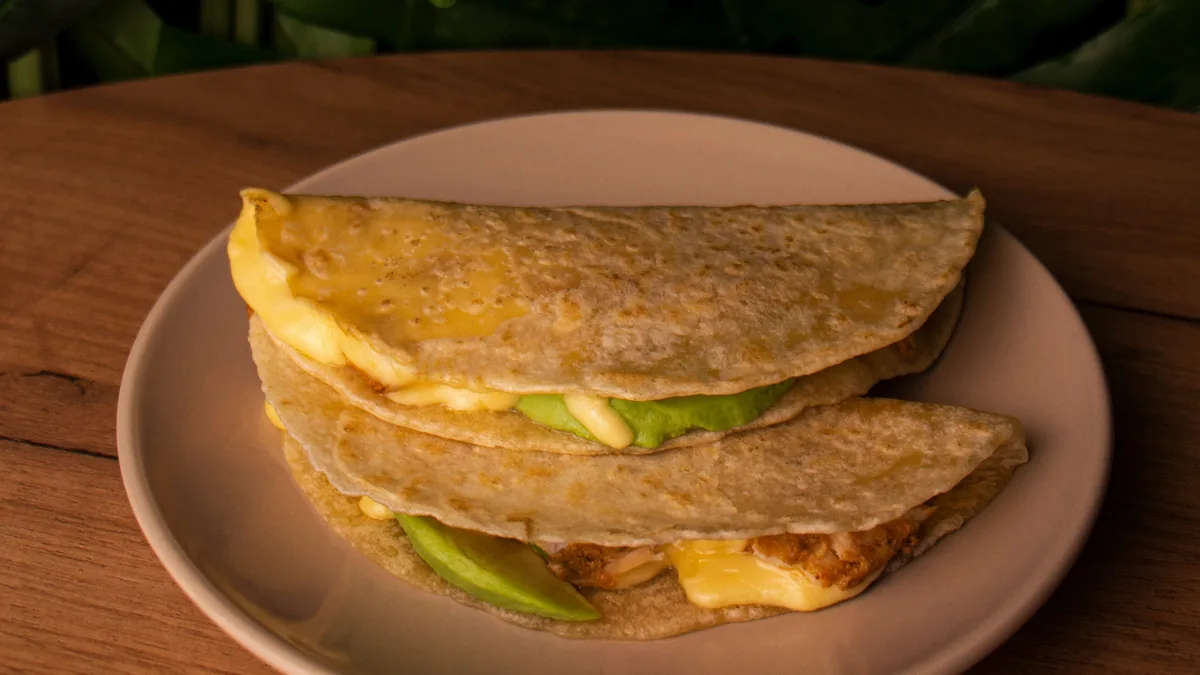 Quesadilla beef