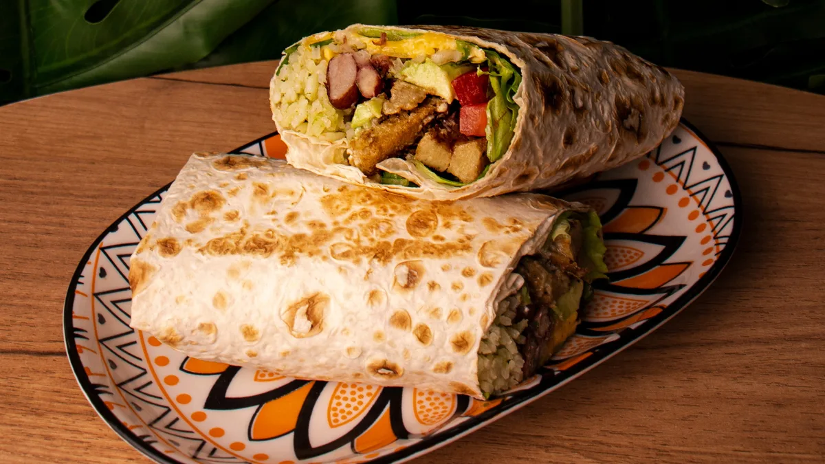 Vegetarian Burrito M