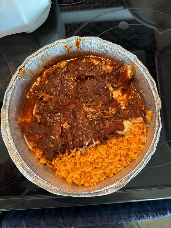 Enchiladas Mole Poblano