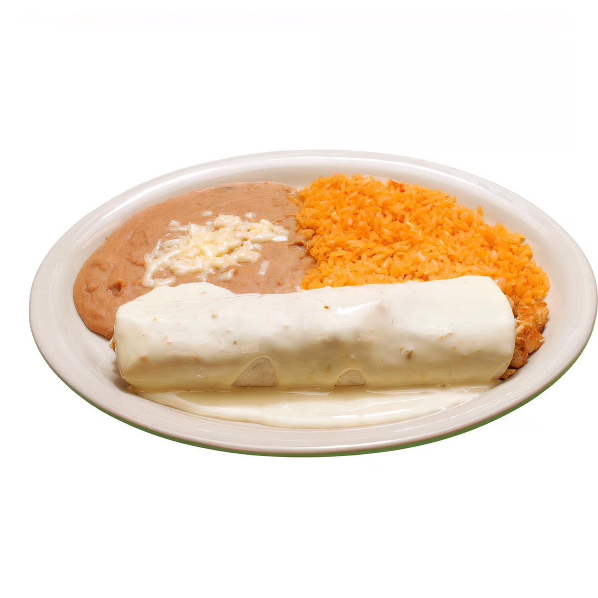 B. Vegetarian - Chalupa, Cheese Enchilada Rice and Beans