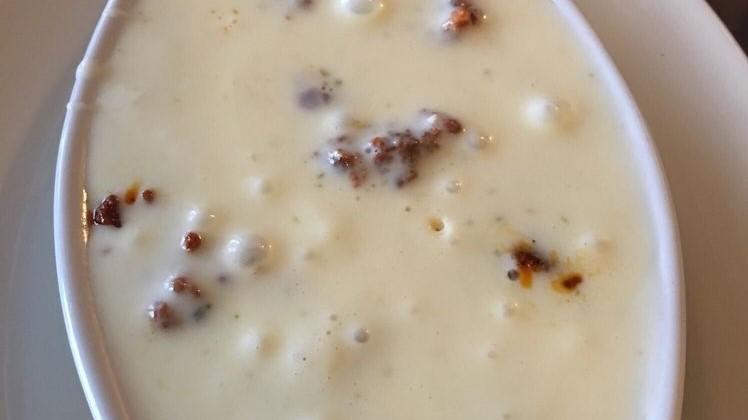 Chorizo Dip half